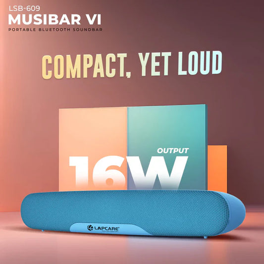 Bluetooth Speaker Musi Bar VI Portable 16W BT Sounder
