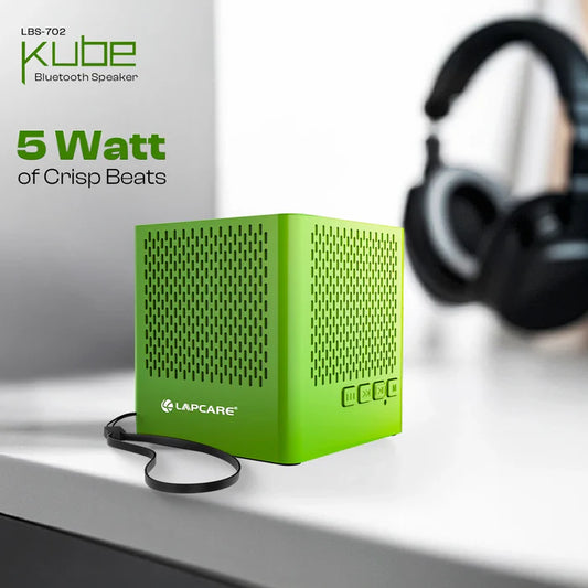 Kube 5W Portable BT 5.3V Speaker With In-Built Mic