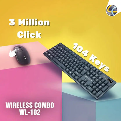 Keyboard + MOUSE Wireless Combo ( WL-102 )